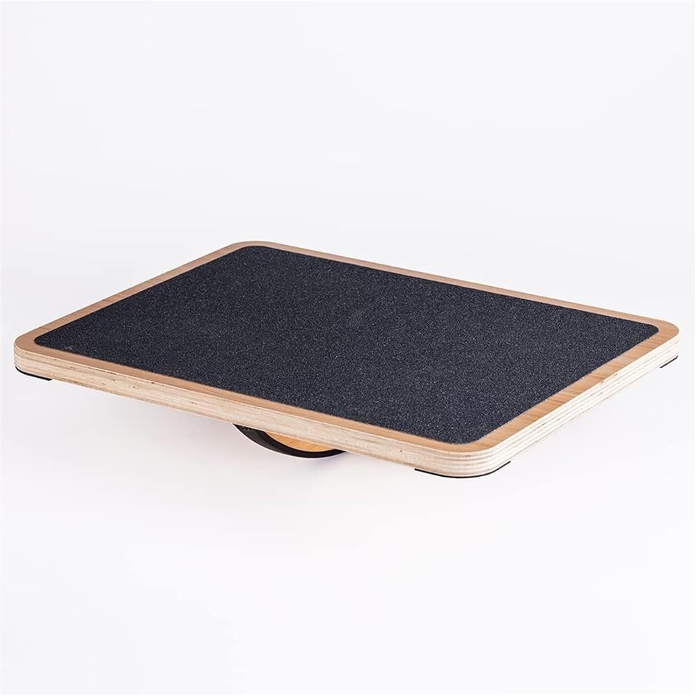 image:imageStrongTek Professional Wooden Balance Board Rocker Board Wood Standing Desk Accessory Balancing Board for Under Desk Anti Slip Roller Core Strength Stability Office Wobble BoardsStandardAdvanced360 Rotation