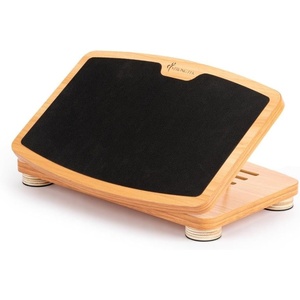 image:imageStrongTek Adjustable Wooden Foot Rest for Under Desk Ergonomic Office Footstool with 3 Height Levels Improves Posture amp Leg Circulation Comfortable Foot Support for Work amp Home
