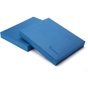 image:imageStrongTek Professional Foam Exercise Balance Pad  158 x 13 x 2 HighDensity TPE Foam Knee Pad NonSlip amp WaterResistant for Balance Training Physical Therapy Yoga and MoreBlueSet of 2