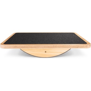 image:imageStrongTek Professional Wooden Balance Board Rocker Board Wood Standing Desk Accessory Balancing Board for Under Desk Anti Slip Roller Core Strength Stability Office Wobble BoardsStandardBasic