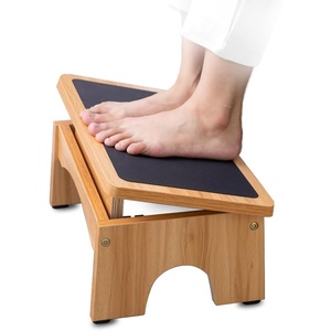 image:imageStrongTek Adjustable Foot Rest for Under Desk 3Level Adjust Incline 7 Step Stool for Kids Adults Ergonomic Foot Stool Relieves Swelling One Step Stool with NonSlip Surface for Home and Office