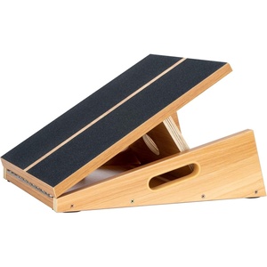 image:imageStrongTek Professional Wooden Slant Board Adjustable Incline Board and Calf Stretcher Stretch Board  Extra SideHandle Design for Portability FullCoverageExtraLarge