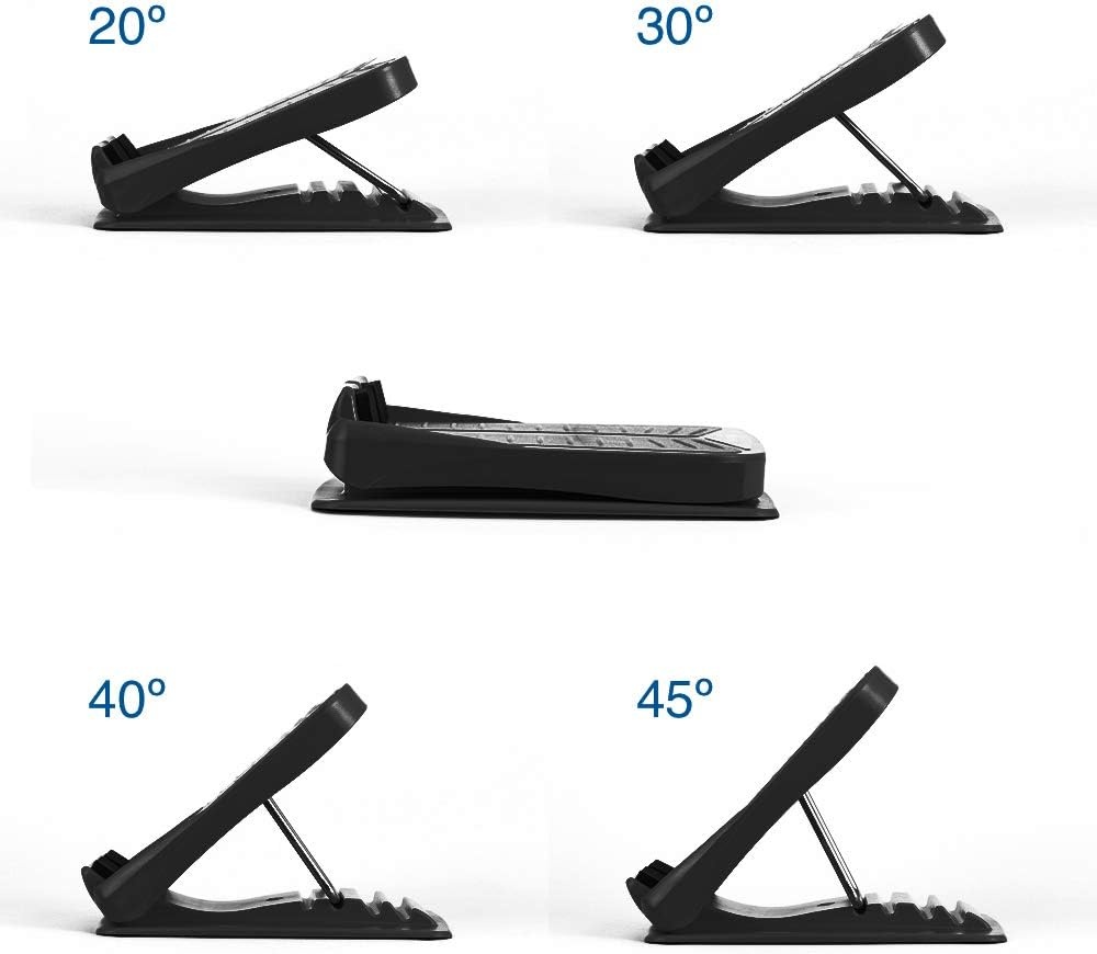 image:imageStrongTek Slant Board Set HeavyDuty Wooden Fixed 25 Incline Board amp Portable Adjustable Calf Stretch Board 2050 for Squats Flexibility and Rehab Training