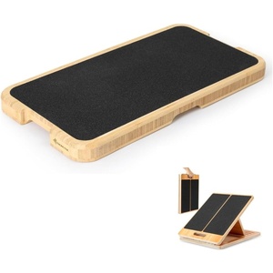 image:imageStrongTek Wooden Slant Board amp Resistance Training Board Set  Adjustable Incline Stretch Board  Bamboo Exercise Platform for Strength Rehab amp FullBody Workouts