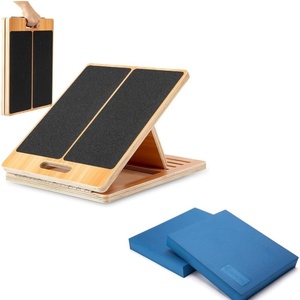 image:imagestrongtek portable slant board amp balance pad set  rehab amp flexibility kit
