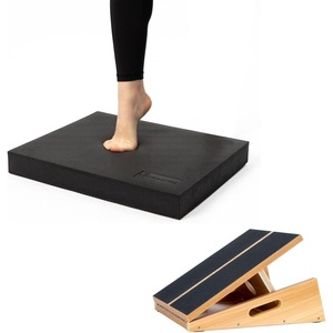 image:imagestrongtek slant board amp balance pad set  stability amp mobility training combo