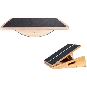 image:imagestrongtek xl slant amp balance board set  strength mobility amp rehab duo